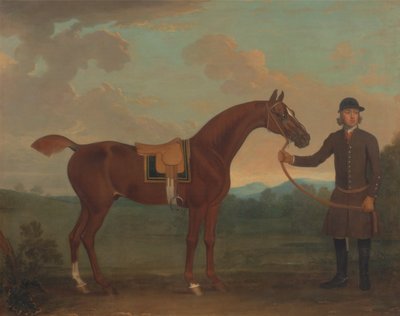 Vecchia volpe tenuta da un groom da James Seymour